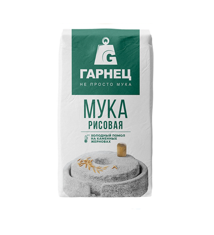 Мука рисовая  тм "Гарнец" 500г