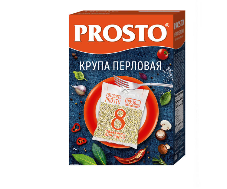 Крупа ячменная перловая тм PROSTO 500г