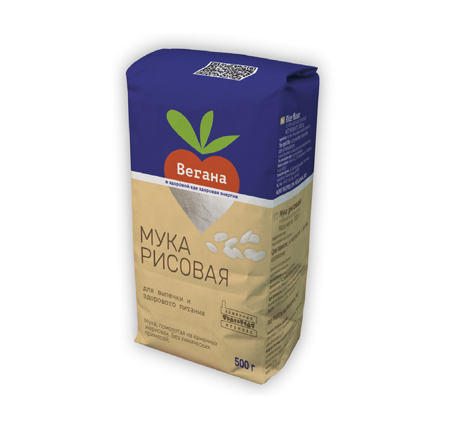 Мука рисовая тм "ВЕГАНА" 500г