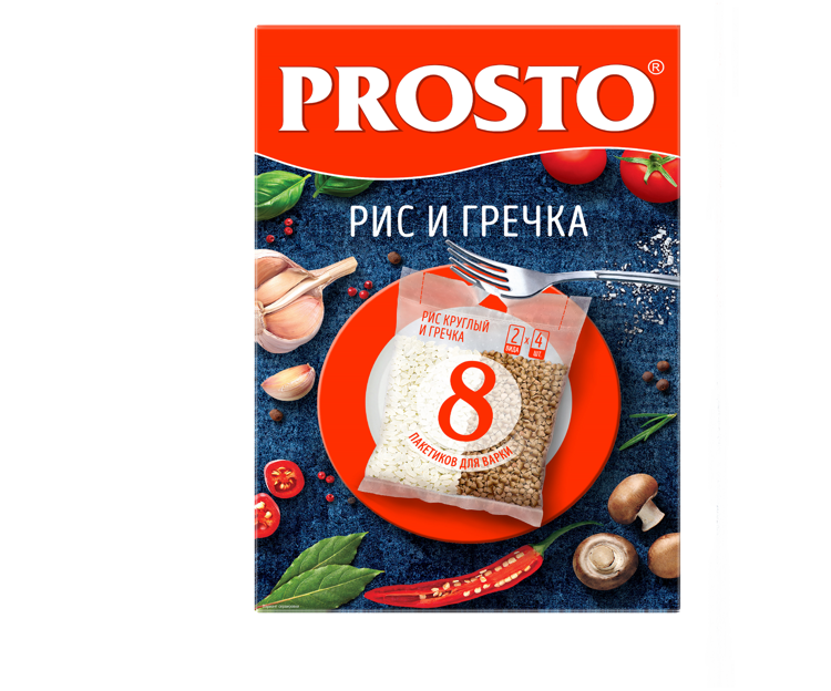 Ассорти "Рис+Гречка" тм PROSTO 500 г