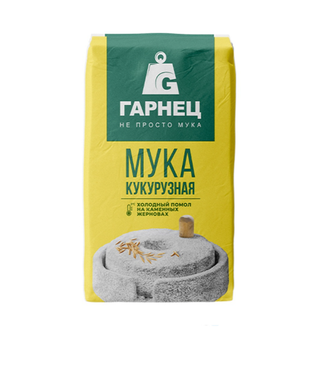 Мука кукурузная  тм "Гарнец" 500г