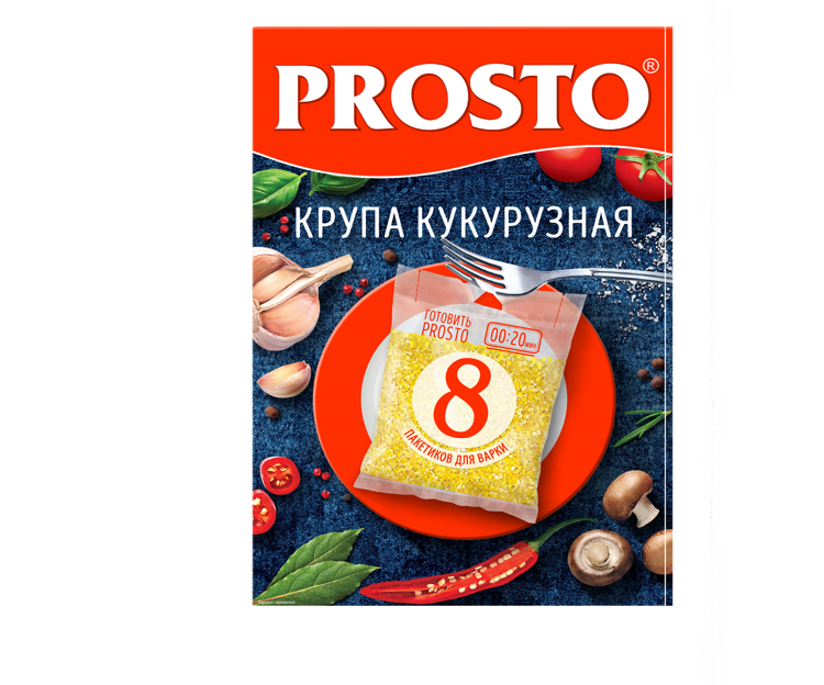 Крупа кукурузная тм PROSTO 500 г